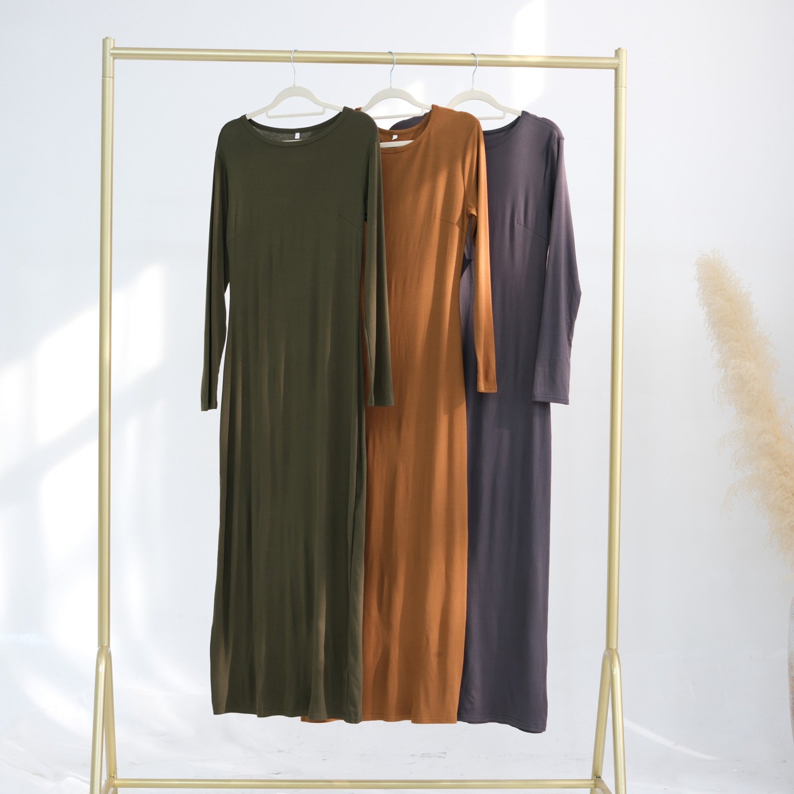 Perfect Fit Jersey Katoen Abaya Jurk