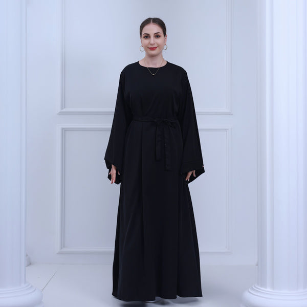 Nachtzwart Nida Abaya Jurk
