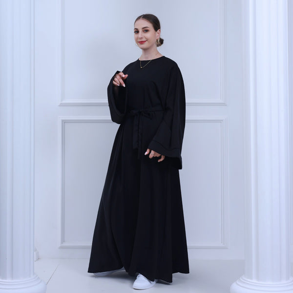 Nachtzwart Nida Abaya Jurk