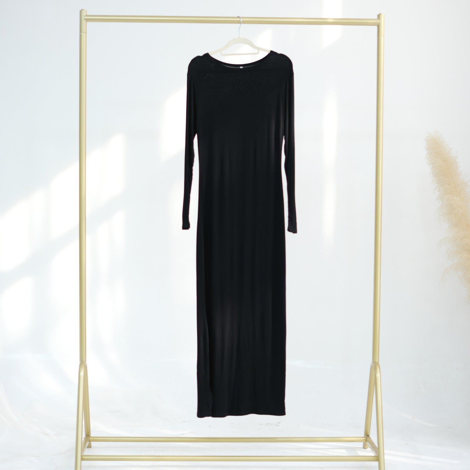 Perfect Fit Jersey Katoen Abaya Jurk