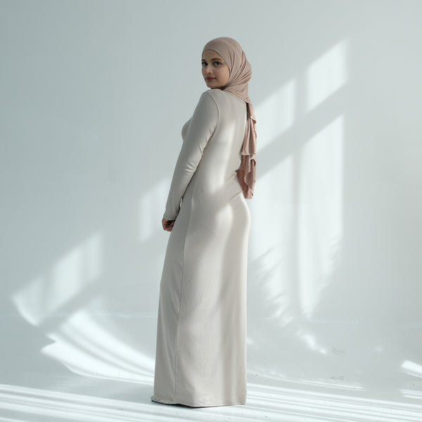 Perfect Fit Jersey Katoen Abaya Jurk