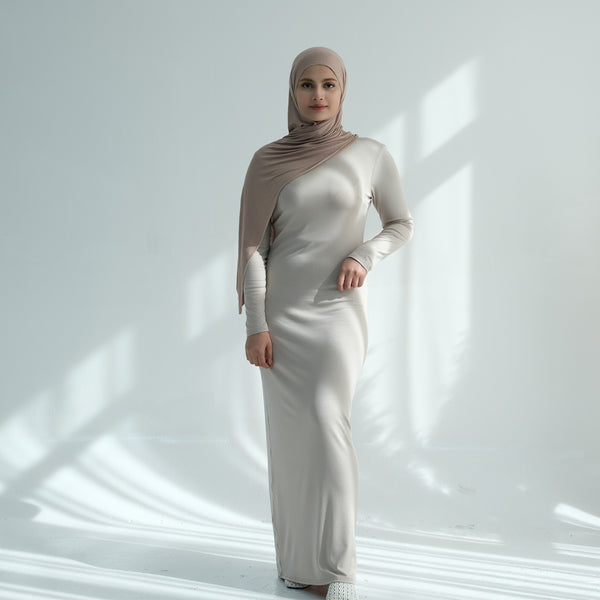 Perfect Fit Jersey Katoen Abaya Jurk
