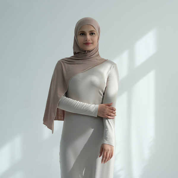 Perfect Fit Jersey Katoen Abaya Jurk
