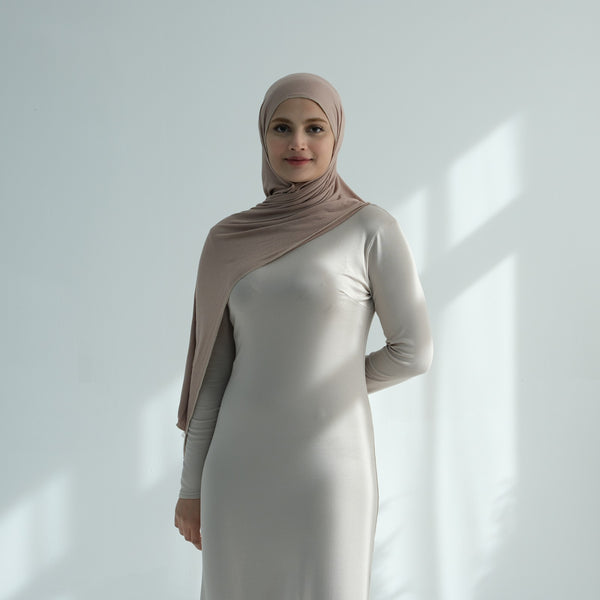 Perfect Fit Jersey Katoen Abaya Jurk