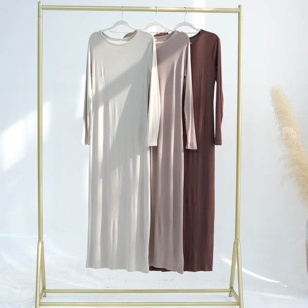 Perfect Fit Jersey Katoen Abaya Jurk