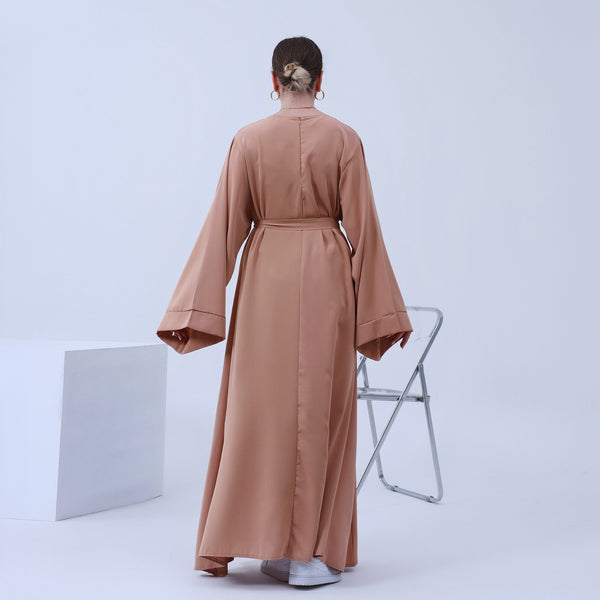 Perzikroze Nida Abaya Jurk