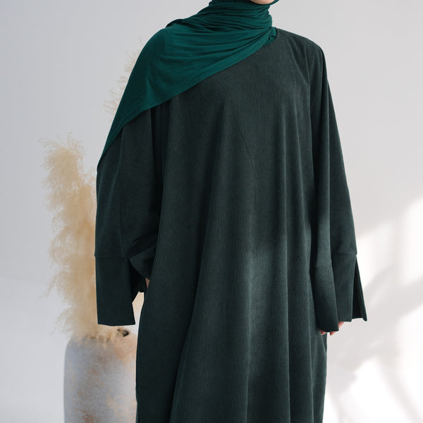 Phthalogroen Winter Corduroy Abaya